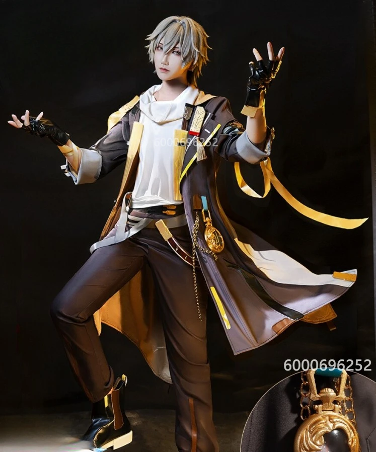 

Honkai Star Rail Game Anime Trailblazer Cosplay Costume Men's Fashion Suit Role Play Clothing Halloween Party Outfit