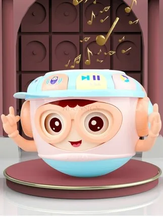 ベビー音楽拍手ドラム子供拍手ドラム早期教育 1 歳 0-6-12 ヶ月赤ちゃんのおもちゃ