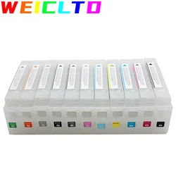 350ML 11Color T8041 - T804B T804 Refill Ink Cartridge With Resettable Chip for Epson SureColor P6000 P7000 P8000 P9000 Printer