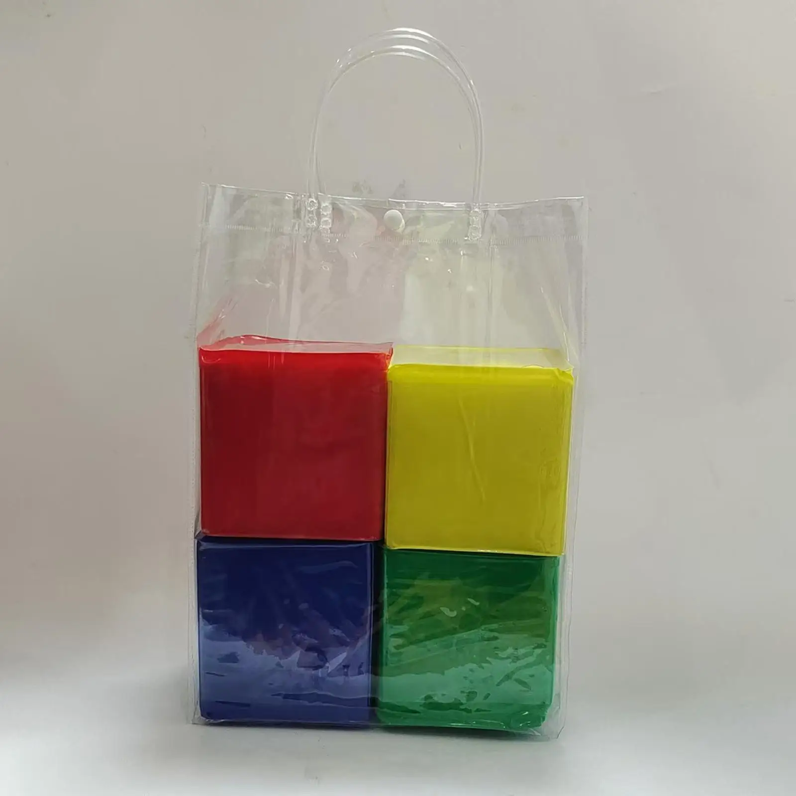 

Kids Educational Dice Soft Pocket Foam Game Cubes DIY Teaching Props for Tabletop and Party Games