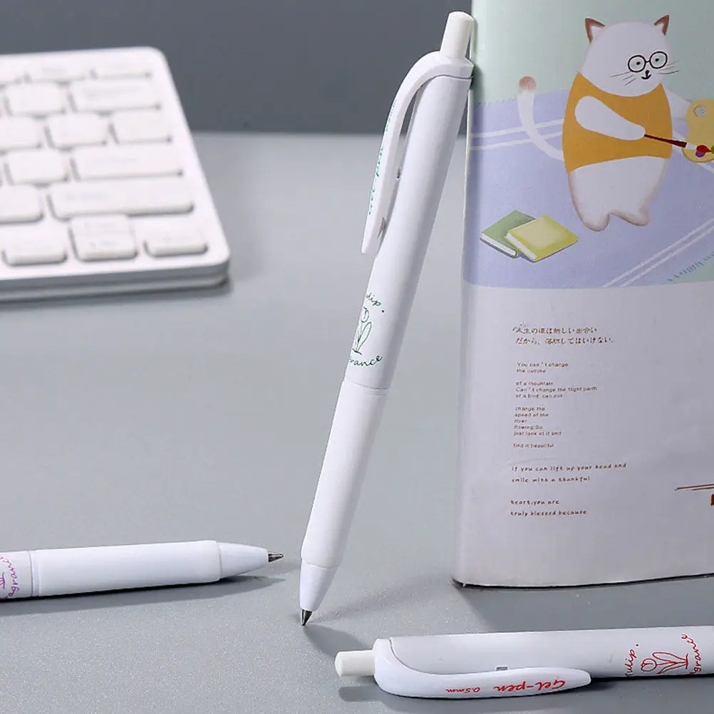 

Набор из 6 эргономичных гелевых ручек для плавного письма, с милым дизайном, удобным нескользящим захватом, для школы, студентов и выпускников