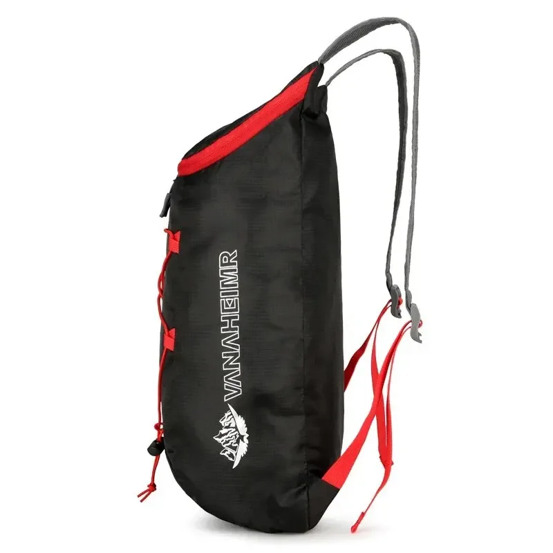 Multifunktionaler Outdoor-Klapprucksack mit hoher Dichte, leichte, wasserdichte Sporttasche aus Nylongewebe für Camping, Wandern, Reisen