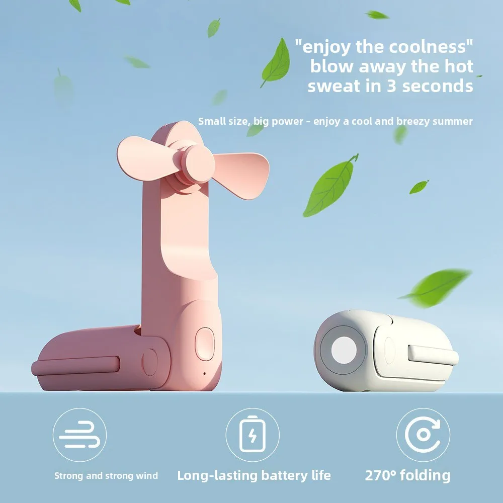 Multifunctional USB Cooler, LED Lamp & Portable Charger, Silent Desktop Gadget for Dorm Presents