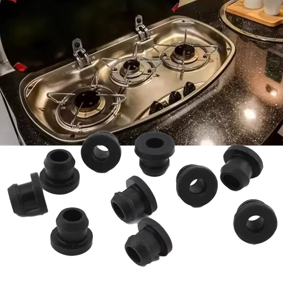 

10pcs Top Domestic Effective Reduce Scratches Heat Resistant RV Stove Grommet