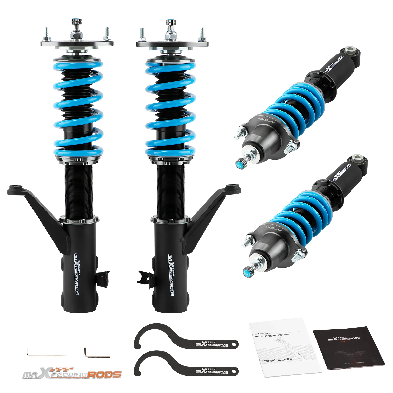 24 Level Damper Adjustable Coilovers Kit For Honda CRV (RD4/5/6/7/8) 02-06 Suspension Lowering Damper Spring kit