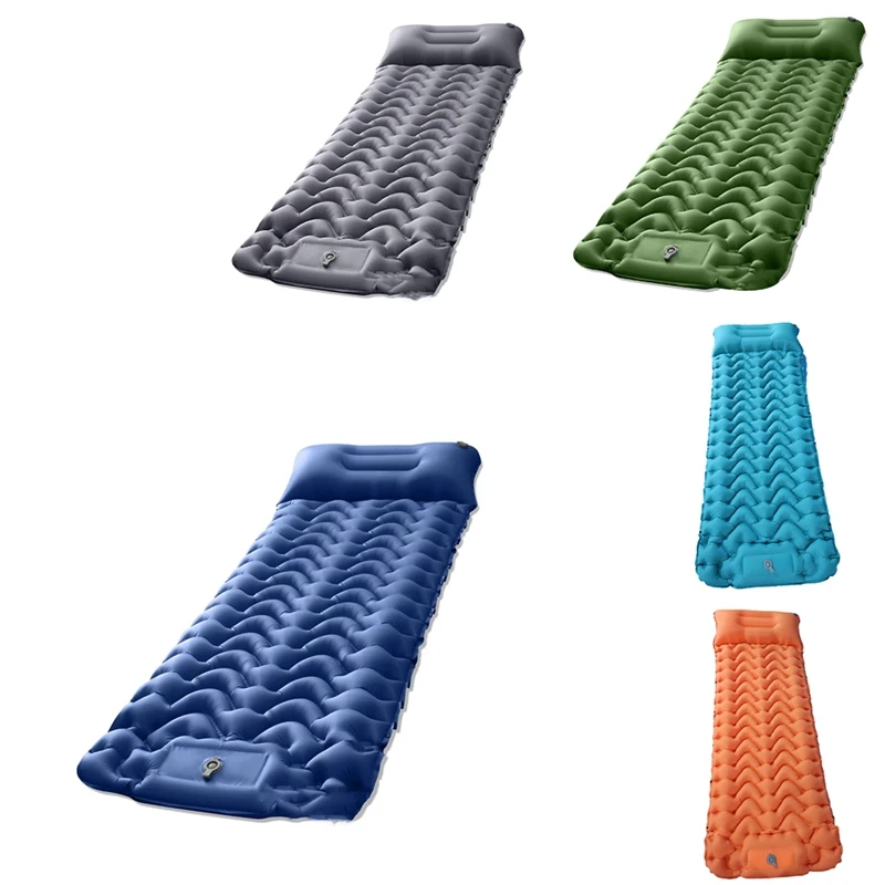 

Inflatable Sleeping Pad Moisture-Proof Camping Mat Air Cushion Portable Travel Car Nap Outdoor Tent Inflatable Cushion