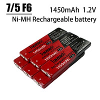 7/5F6F NiMH Battery for-Sony-Panasonic Walkman Gum 1450mAh  1.2V Battery 7/5 F6 Battery for Panasonic-Sony MD CD Tape Player