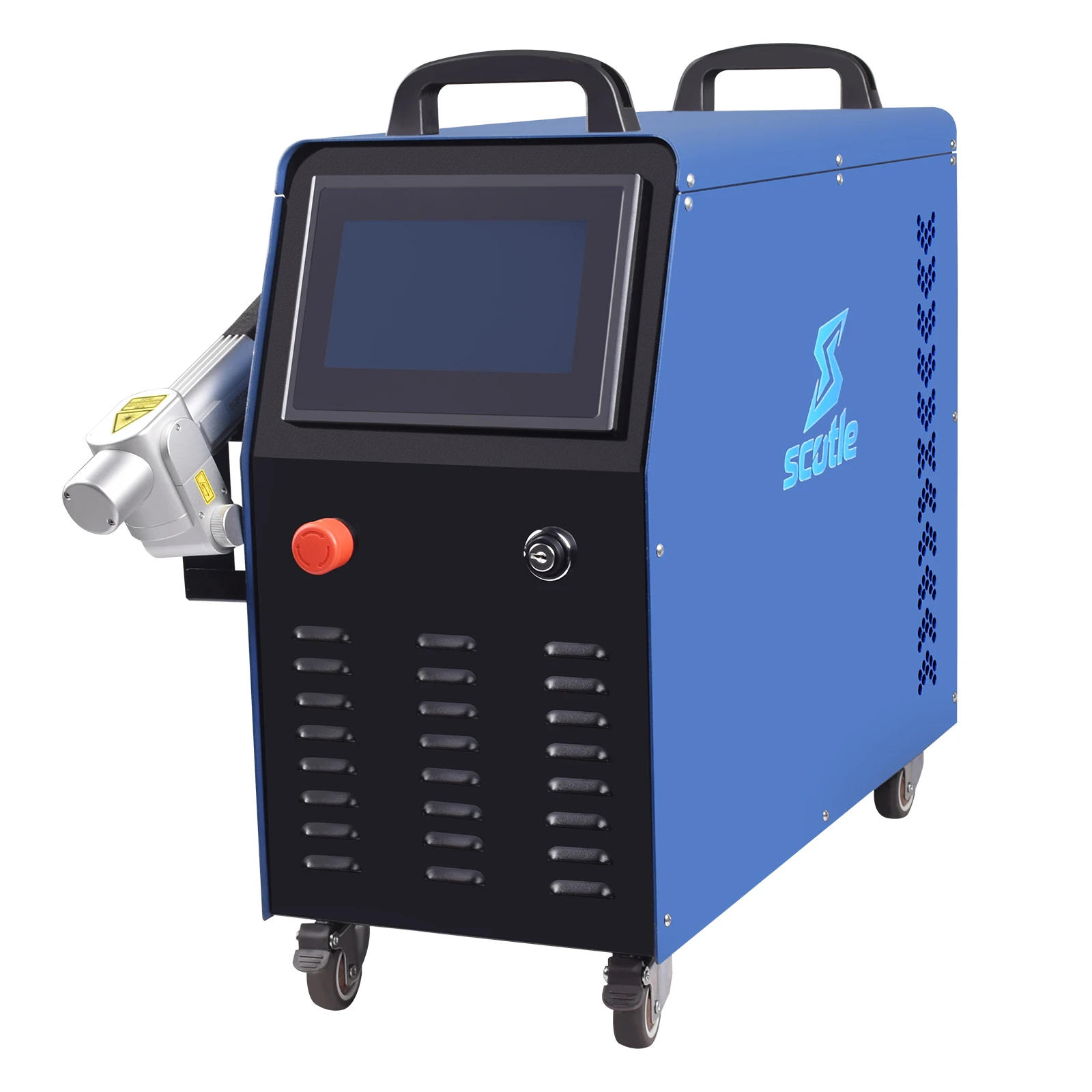 2000W Air-Cooled Laser Cleaning Machine Portable Handheld Rust Paint Oxide Removal Cleaner 110V/220V CE