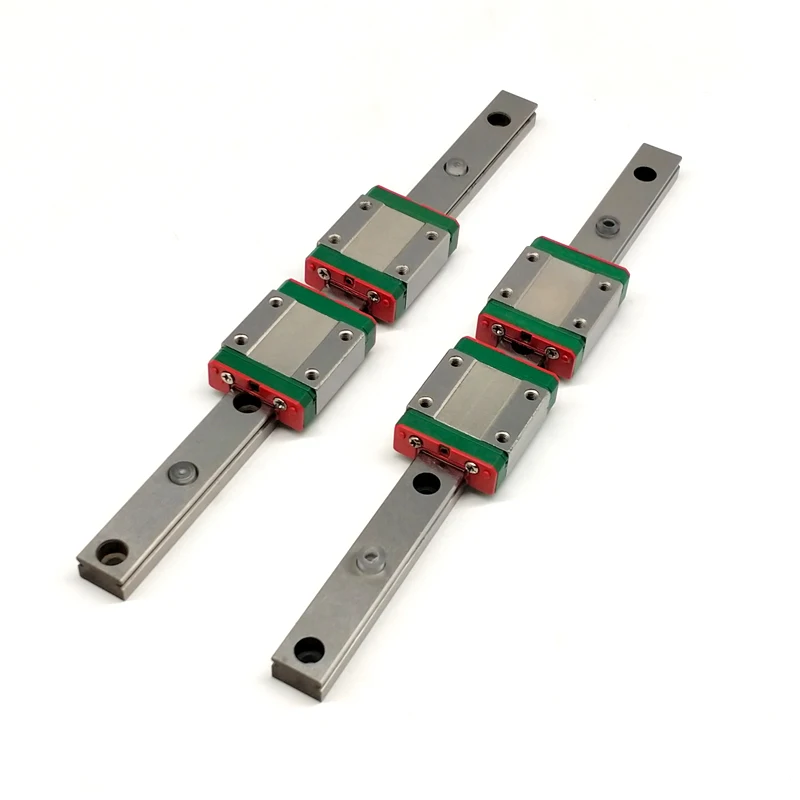 

3D Printer 2pcs MGN12-600mm miniature linear rail slide+4pcs MGN12C linear guide MGN carriage