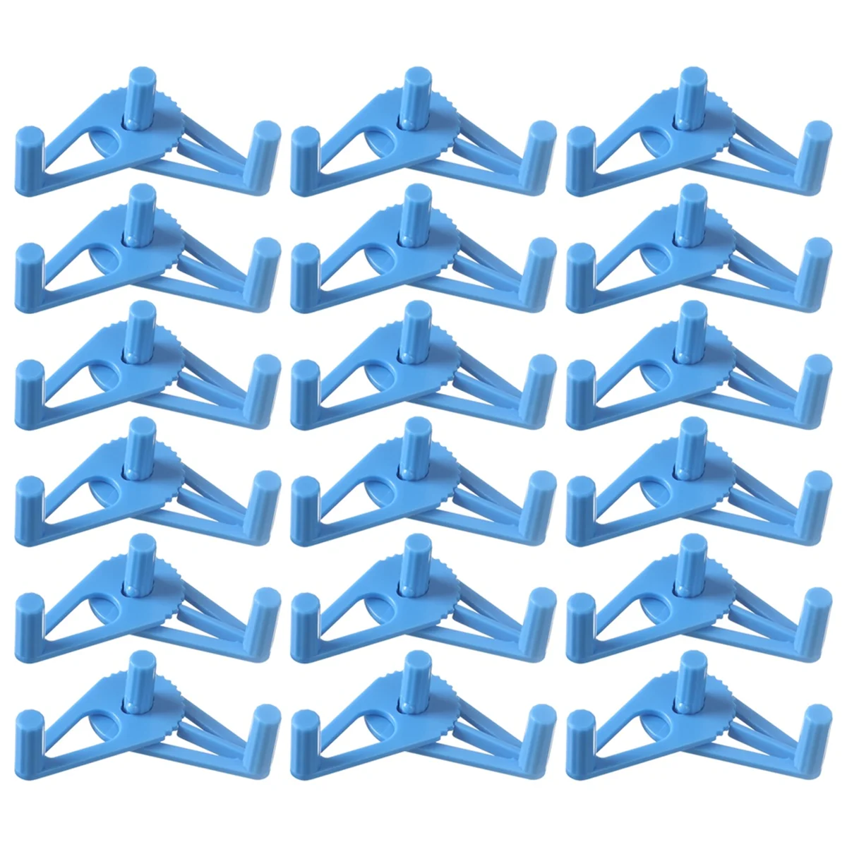 50PCS Plant Branches Bender Training Clips Garden Trainer Clips 360°Adjustable Holder for Stress Training Tools Blue