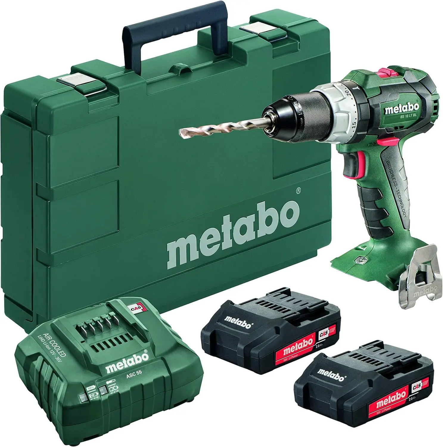 

BS 18 LT BL 2x 2.0Ah kit 18V Brushless Drill/Driver 2.0Ah Kit