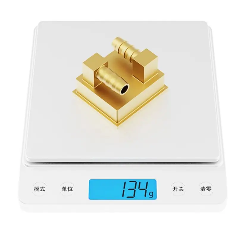 A29F-Copper Water Block SLT-ZT4040 CNC Machining Integrated Welding High Pressure Resistance For PC Gaming Cooling Building