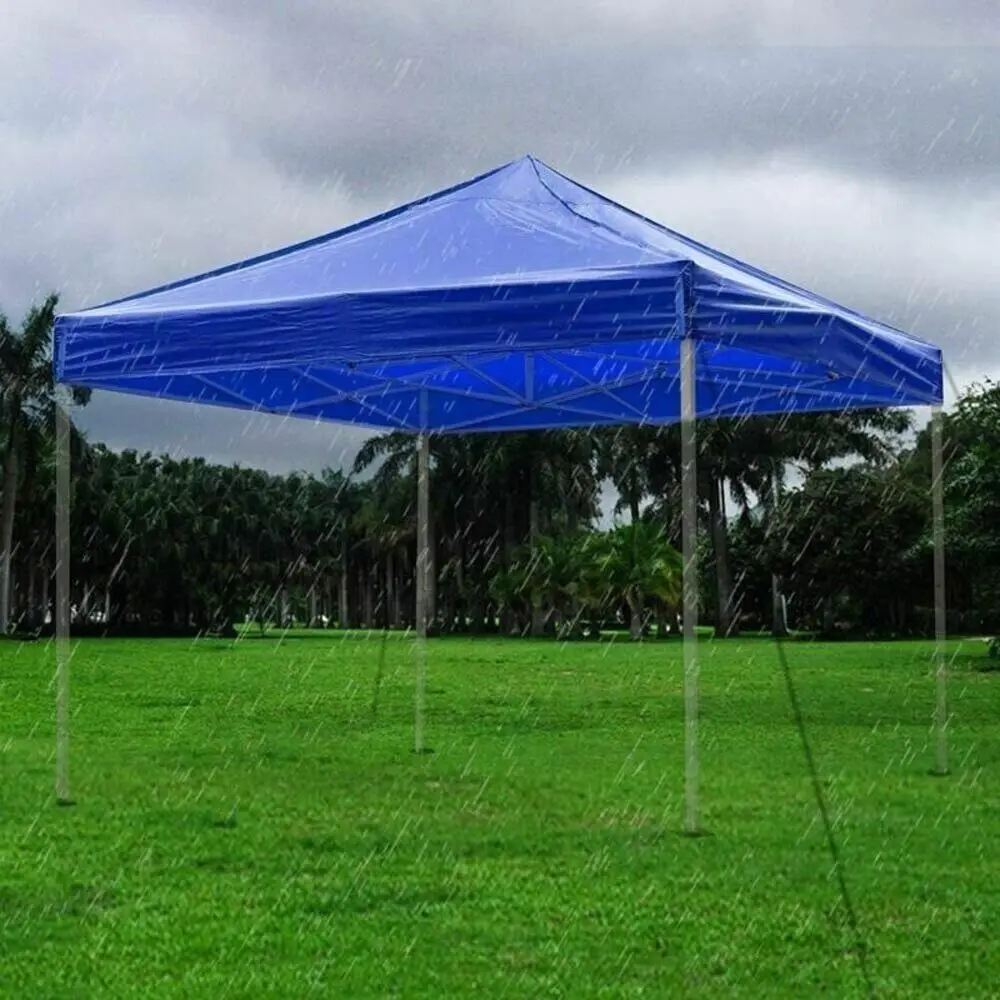 Oxford Cloth Tent Roof Outdoor Camp Gazebo Top Cover Canopy Top Replacement Sun Shade Cover Garden Parasol