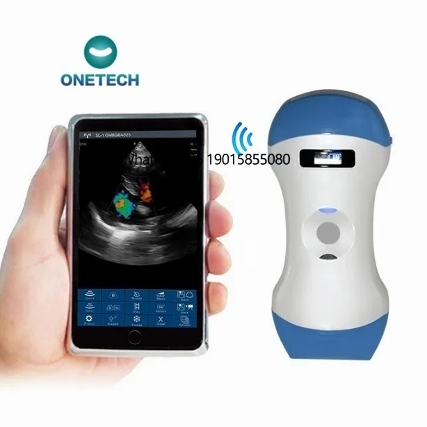 

B26E Portable USG for Cardiac Abdomen and Vascular Mobile Handheld Wireless Ultrasound 3 in 1 Ultrasound Scanner Wifi Probe