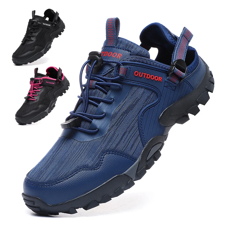 

Men Trekking Shoes Women Hiking Sneakers Outdoor Water Trainers Hunting Tactical Wading Shoes Stream Shoes Quick-drying Sandals