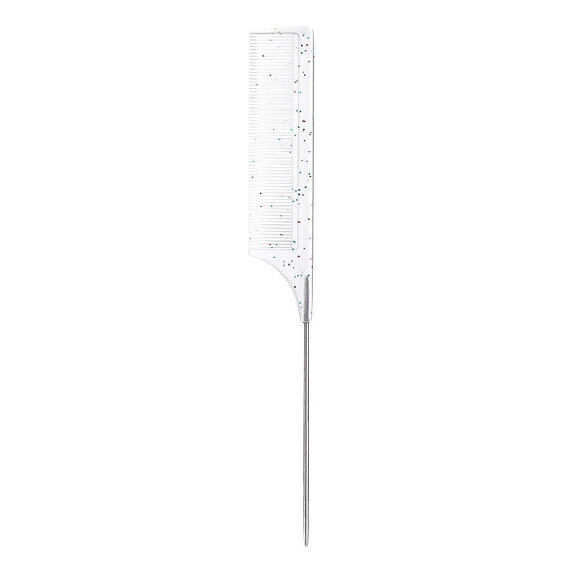 Professional Pointed Tail Anti Static Steel Comb Hair Salon Wig Dyeing Styling Hairdressing Tool Hair Care Accessory