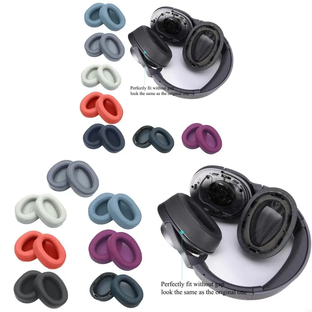 J1HD 1 Paar Kopfhörer Ohrpolster Abdeckung Ohrenschützer Ohrenschützer für MDR-100ABN WH-H900N Headset