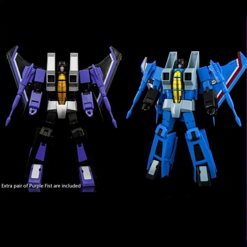 Brinquedos de Transformação MakeToys, RM-12EX METEOR RM-12 SKYCROW e RM-13EX, Modelos de Montagem de Iluminação, Estoque