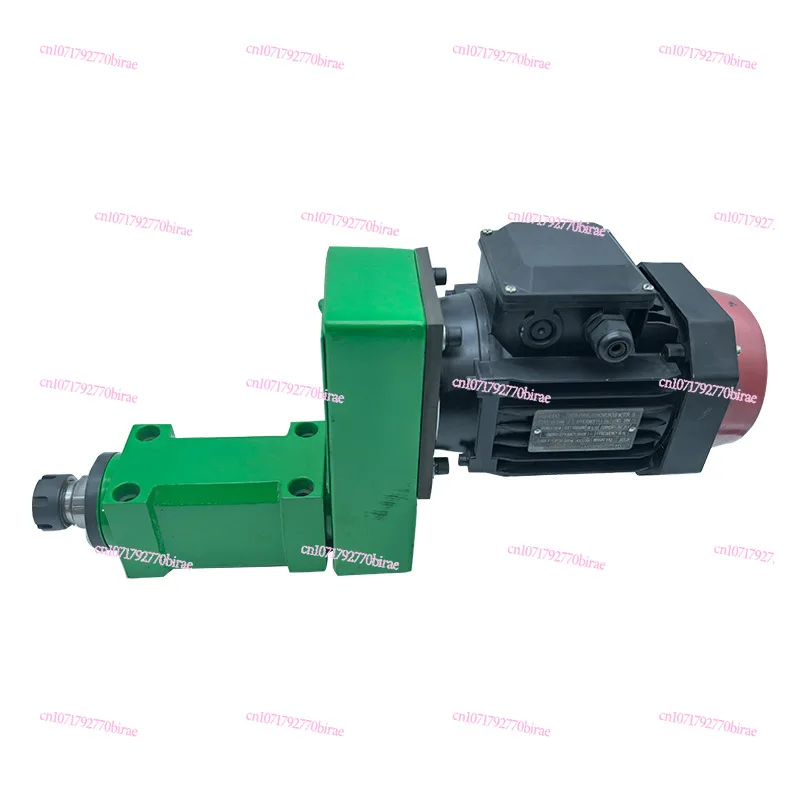 Lining and milling drilling power head ER25 collet motor drive high speed low noise front  and  machine