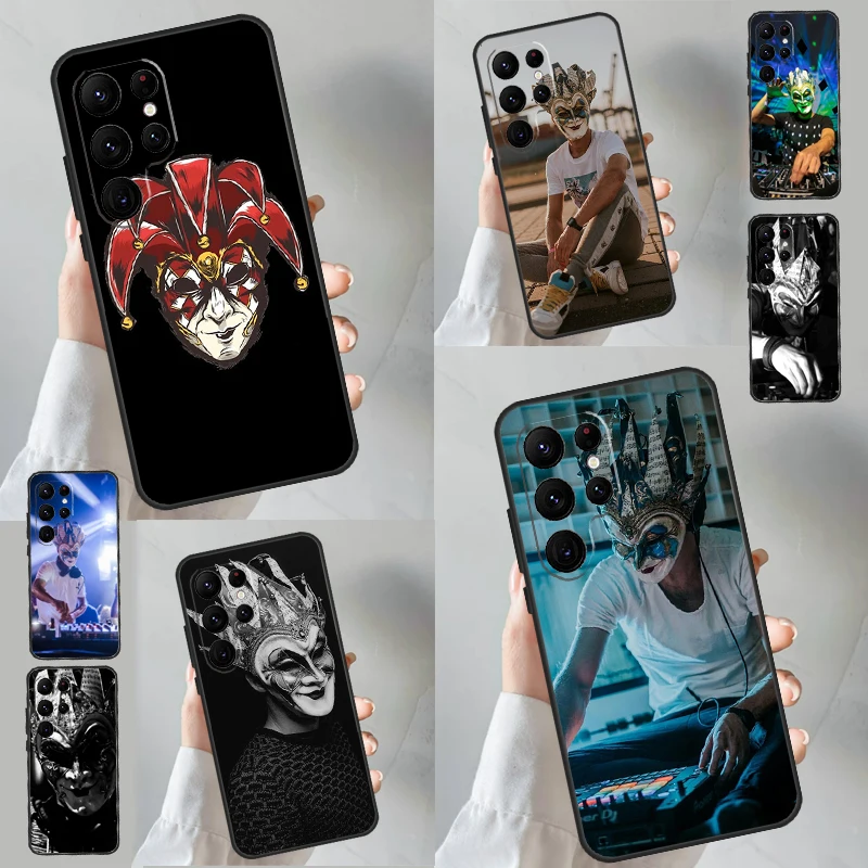 DJ Boris Brejcha Case For Samsung Galaxy S23 S24 Ultra S20 S21 FE Note 10 20 Ultra S8 S9 S10 S22 Plus Cover