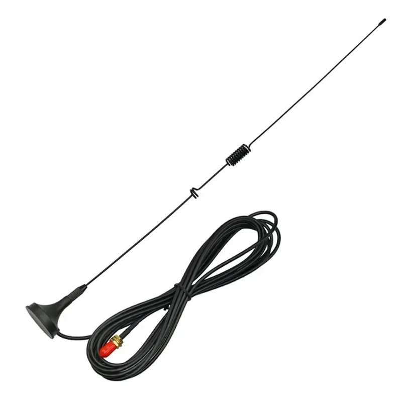 Antena de doble banda para coche, accesorio de UT-106UV magnética, VHF, UHF, para Baofeng SMA-F, UV82, UV-5R, Walkie Talkie, GT-3TP