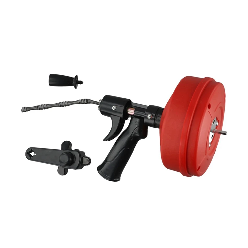 5M Pipe Dredging Machine Sewer Pipe Unblocker Snake Pipe Dredging Tool Professional Plumbing Snake Sewer Blockage Tool view 3