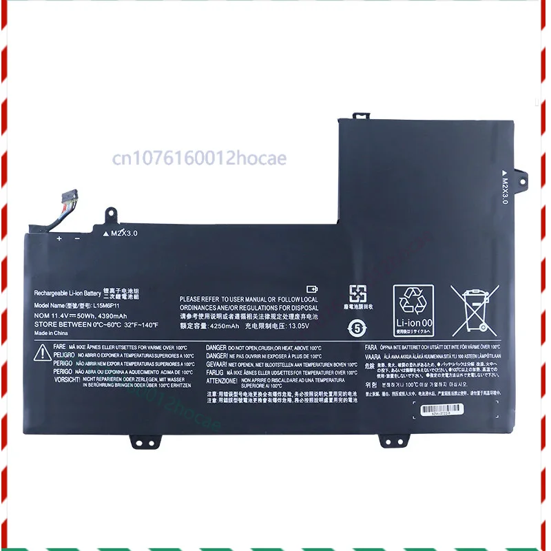 

Laptop Battery For Lenovo 5B10K13850 L15C6P11 L15M6P11 ldeaPad 700S 700S-14ISK