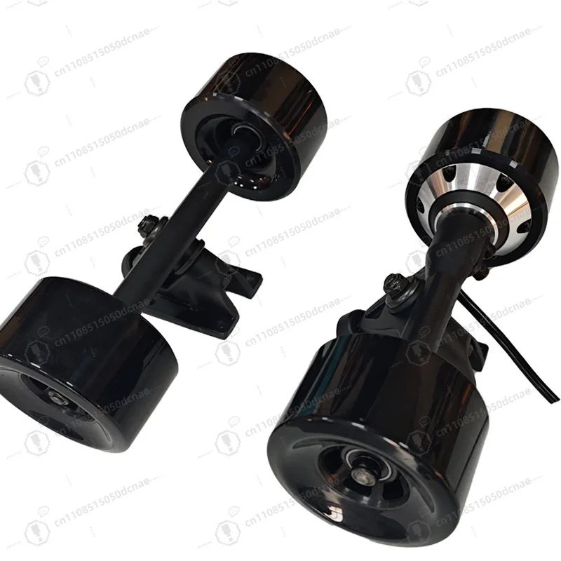Brushless DC Hub Motor 90mm Diameter Wheel Assembly for Electric Skateboard Scooter E Bike