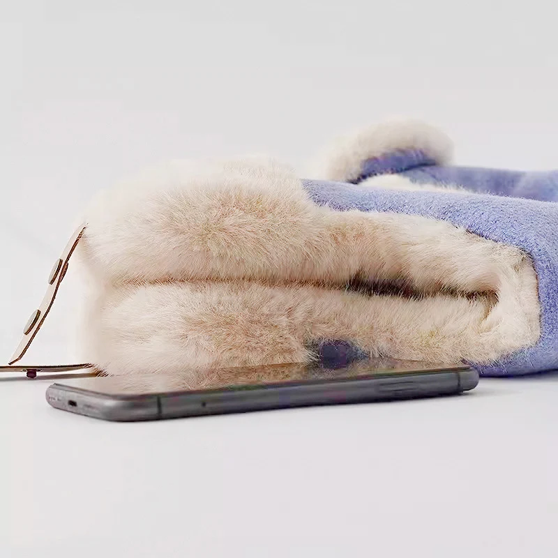 أصيلة Ushanka قبعة للغاية الباردة المواد المختلطة الرجال الصياد قبعة يندبروف النساء قبعة الطيار الثقيلة دافئ قبعة الطيار #5