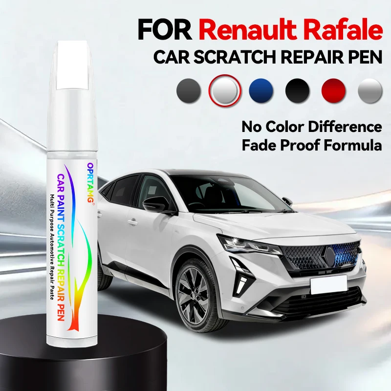 

Paint Repair Pen Touch Up Scratch Remover DIY Auto Accessories Black White Red Blue Silver For Renault Rafale 2024-2025 CMF-CDPu