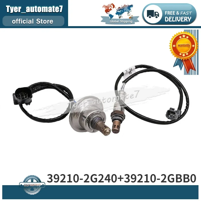 

Upstream & Downstream Oxygen O2 Lambda Sensor 2Pcs 39210-2G240 39210-2GBB0 For Hyundai Santa Fe Tucson Kia Sorento Sportag