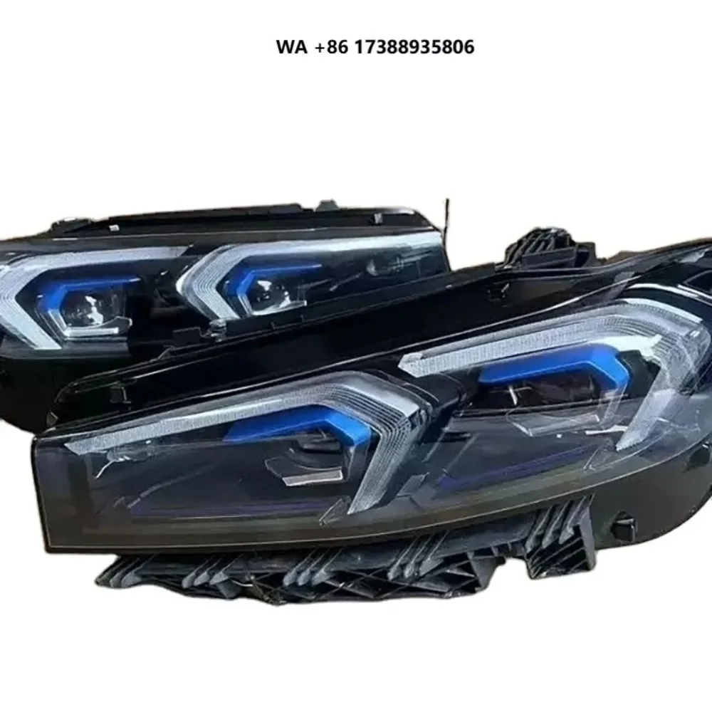 4 LED Headlights Head Lamp Upgrade for Sport L494 2013-2017 Facelift 2018-2022 Car Lights
