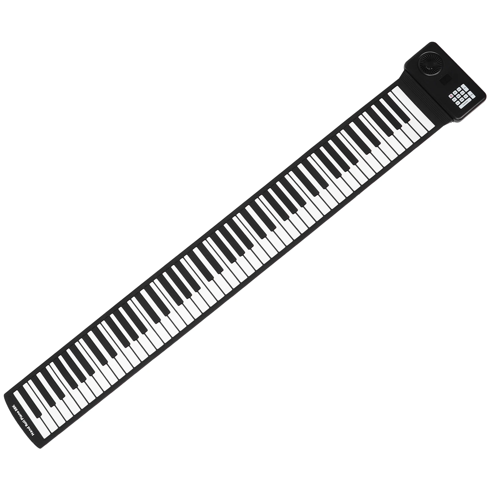 

88 Keys Foldable Silicone Keyboard Piano Hand Roll Electronic Portable Travel Built-in Speaker Operated Clear Sound