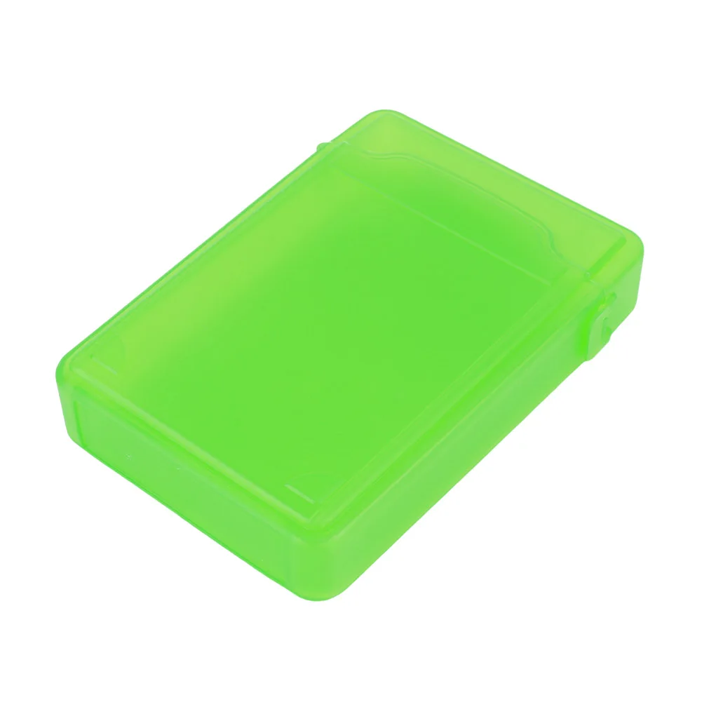 3.5 بوصة IDE SATA HDD العلبة حافظة متعددة الألوان البلاستيك الخارجي القرص الصلب صندوق تخزين القرص الصلب HDD حافظة القرص الصلب HDD الضميمة