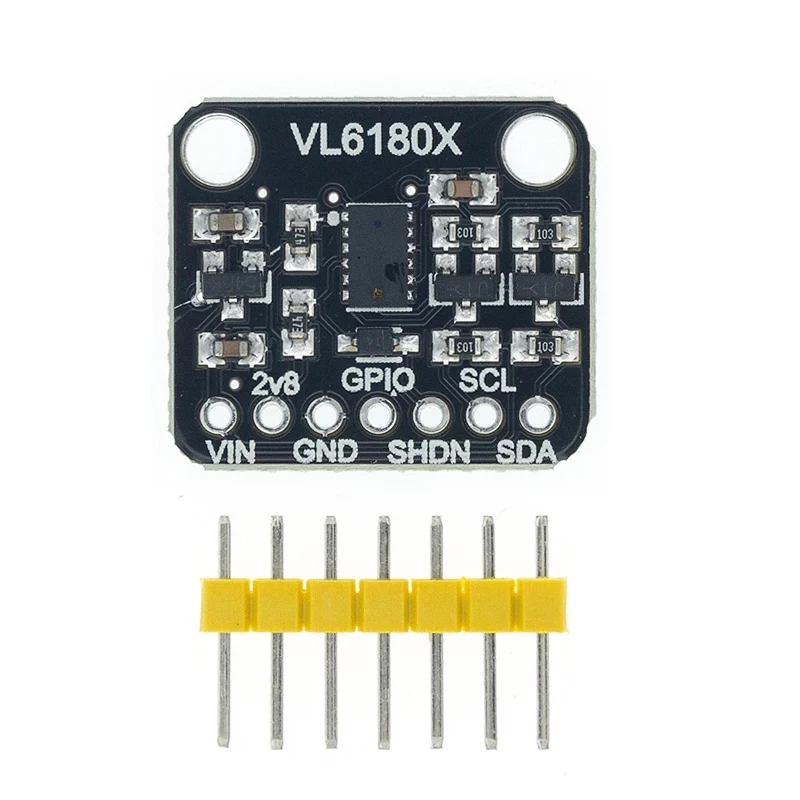 1 sztuk VL6180 VL6180X dalmierz optyczny moduł czujnika odległości dla Arduino I2C interfejs 3.3V 5V rozpoznawanie gestów