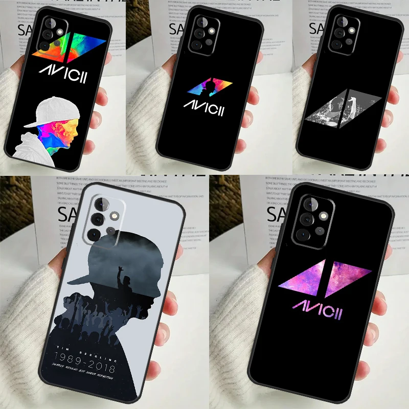 Avicii DJ Tim Bergling Case For Samsung Galaxy A54 A34 A14 A13 A33 A53 A12 A32 A52 A71 A51 A15 A25 A35 A55 Cover