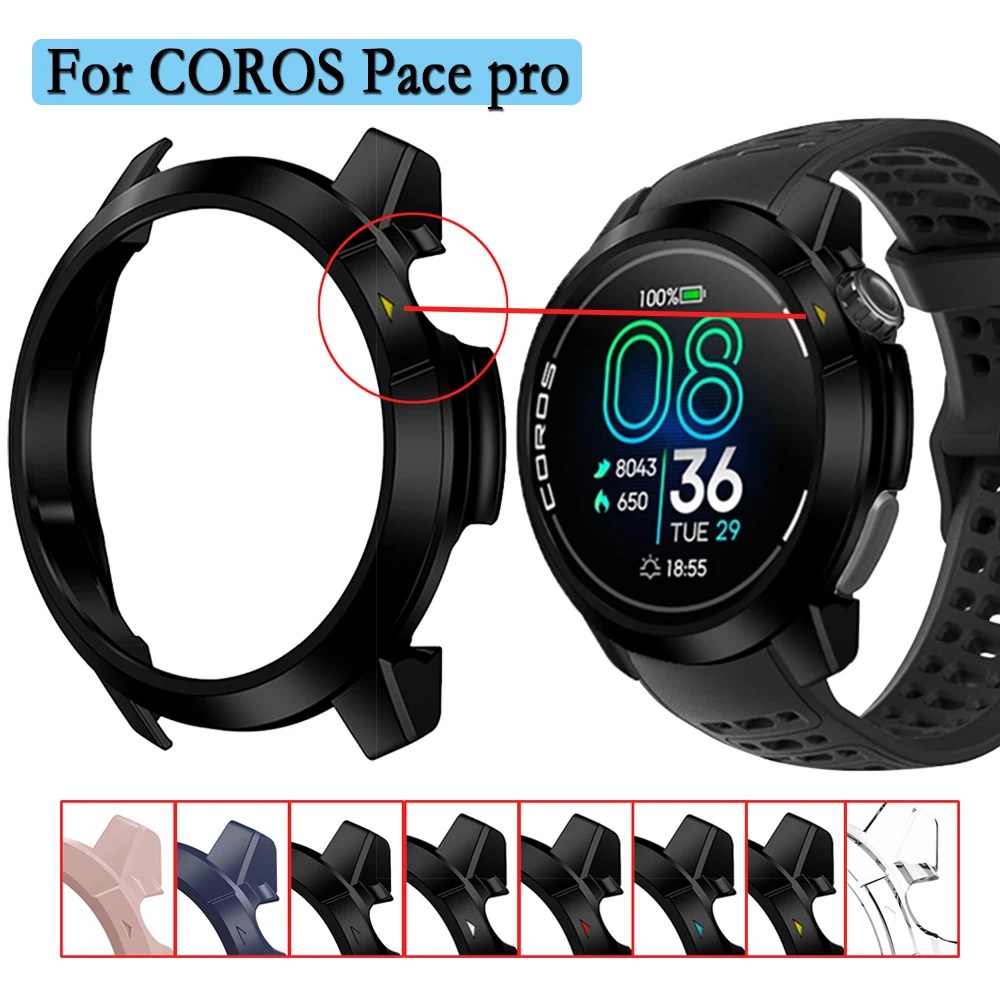 For COROS Pace pro Hollow Watch Case Hard and Durable PC Material Cover Watch Shell Decoraion Accessories