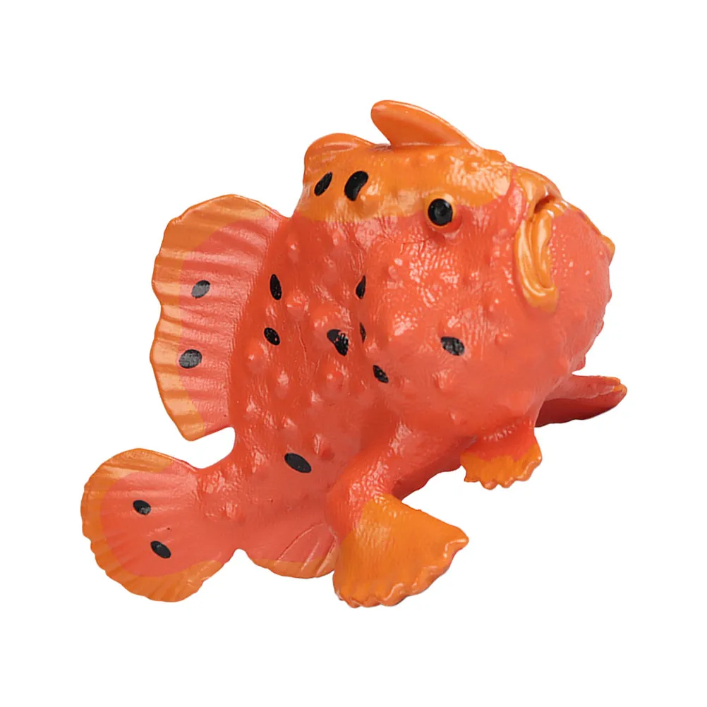 

Simulated Stone Fish Sea Animals Statue Artificial Plastic Stone Fish Ornament Desktop Decoration Science Educational Kids