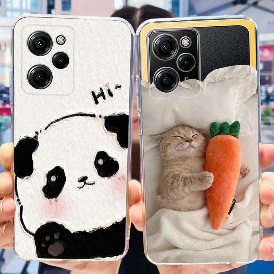 For Xiaomi Poco X5 Pro Case Luxury Popular Painted Cover Soft Silicone Phone Case For Xiaomi Poco X5 PocoX5 Pro 5G Fundas Bumper