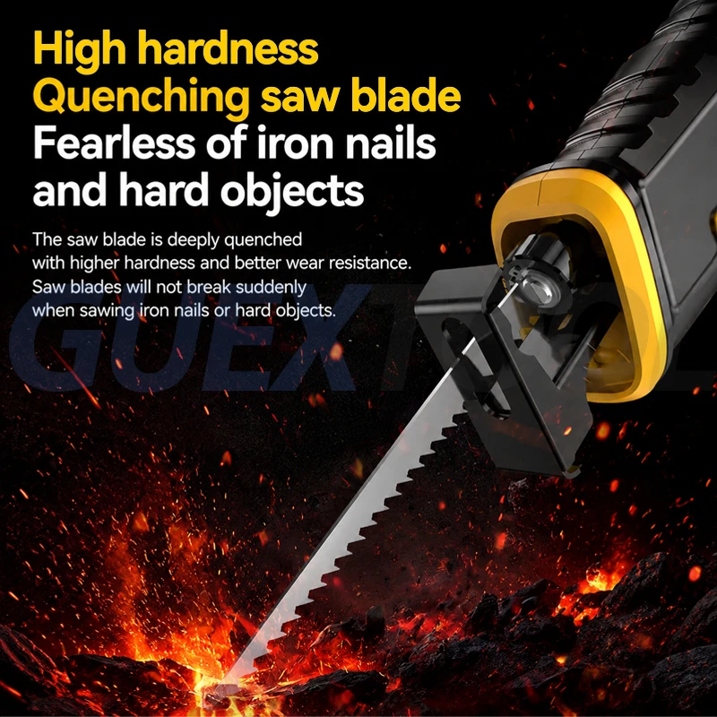 Handheld Commercial Bone Sawing Machine Electric Reciprocating Saw High-power Horse Knife Saw For Freezing Pig Hooves Beef Ribs