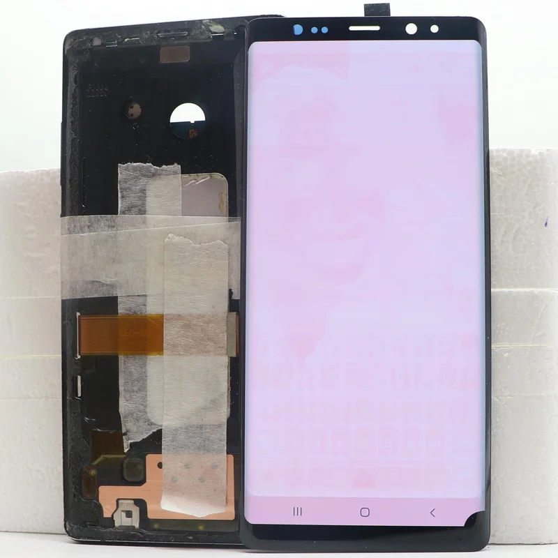 Imagem -06 - Tela de Toque Lcd Super Amoled para Samsung Galaxy Note N950a N950u N950f N950v 63 Polegadas Substituição