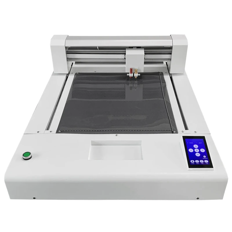 

800mm/S Cutting Speed Double Heads Flatbed Cutter Automatic Feeding Vacuum Cutter Camera Scan Position System Graph Plotter