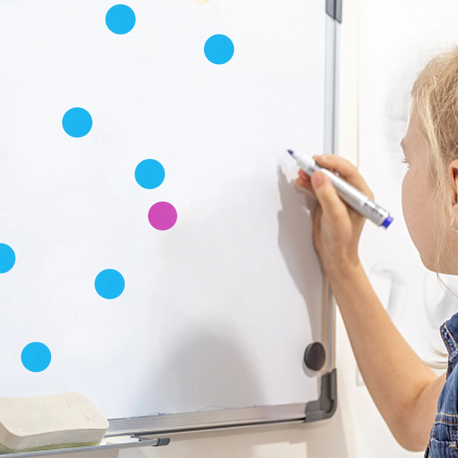 20 ورقة ملصقات نقطة ملونة شارات التسمية المستديرة لتنظيم المنزل تخزين المطبخ ملصقات مصنفة ذاتية اللصق #1