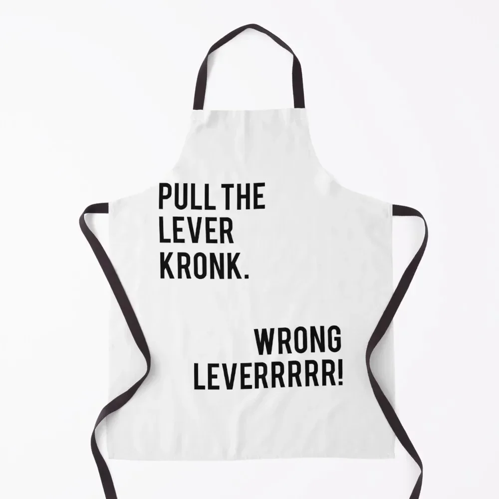 

Pull the Lever Kronk Apron Hairdressing Hairdresser Accessories cleanings Chef Uniform Woman Apron