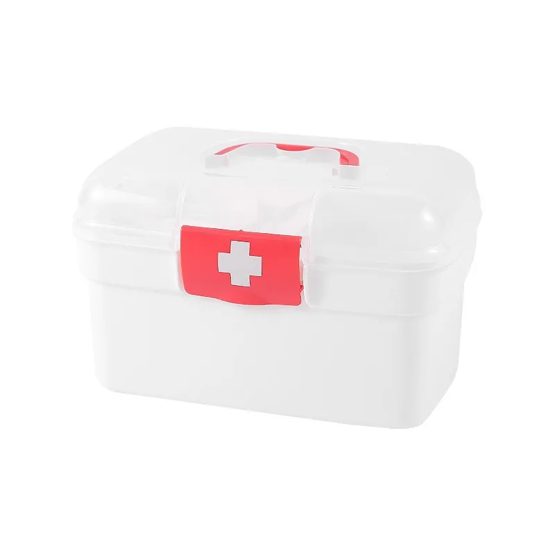 Medical box for home use, regular medicine for student dormitories, medical box for emergency medicine, medicine storage box for