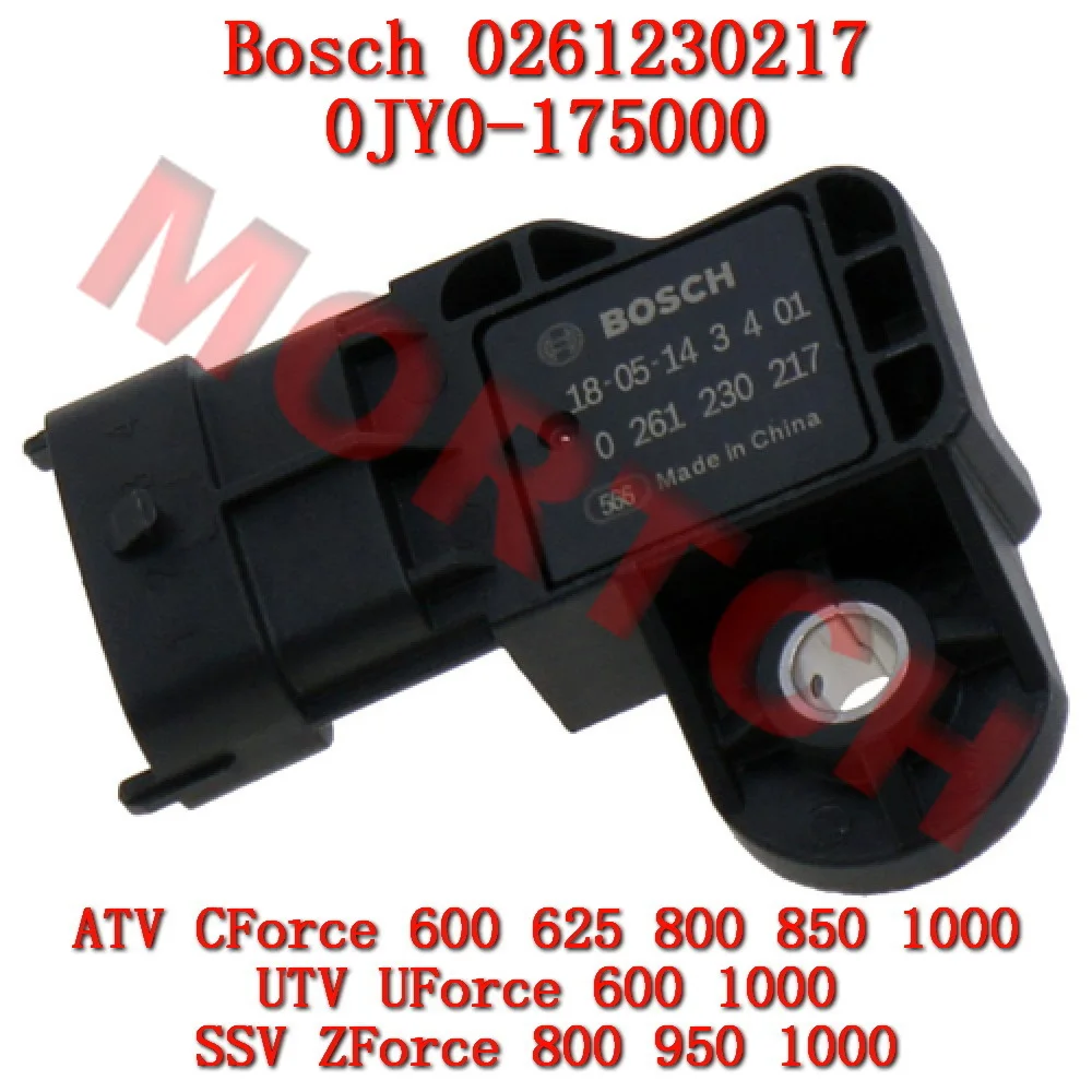

T-MAP Sensor Intake Temp Pressure Sensor for CFmoto Cforce ZForce 300NK 300SS 520 600 625 650 650NK 800 950 1000 0JY0-175000