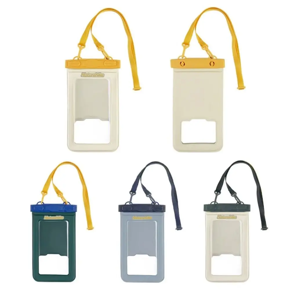 

Водонепроницаемая сумка для телефона из ПВХ, 7,2 дюйма со съемным ремешком, защитный чехол для телефона, портативный прозрачный чехол для хранения плавательного плавания