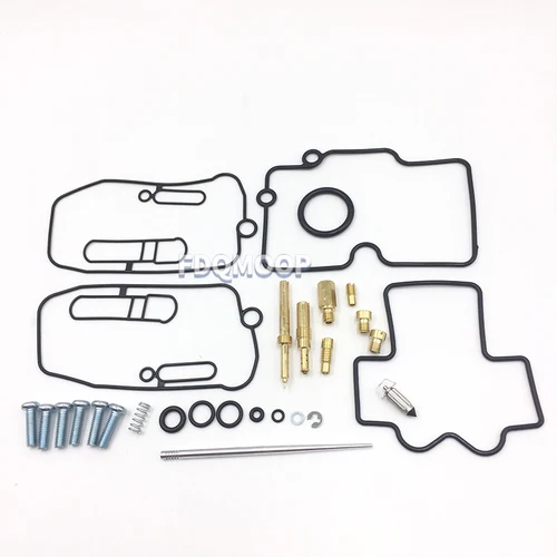 Imagen 2 del producto Para Honda TRX450R CRF450X CRF250X CRF250R Kit de reconstrucción de carburador de motocicleta Keihin FCR MX 39mm Carb