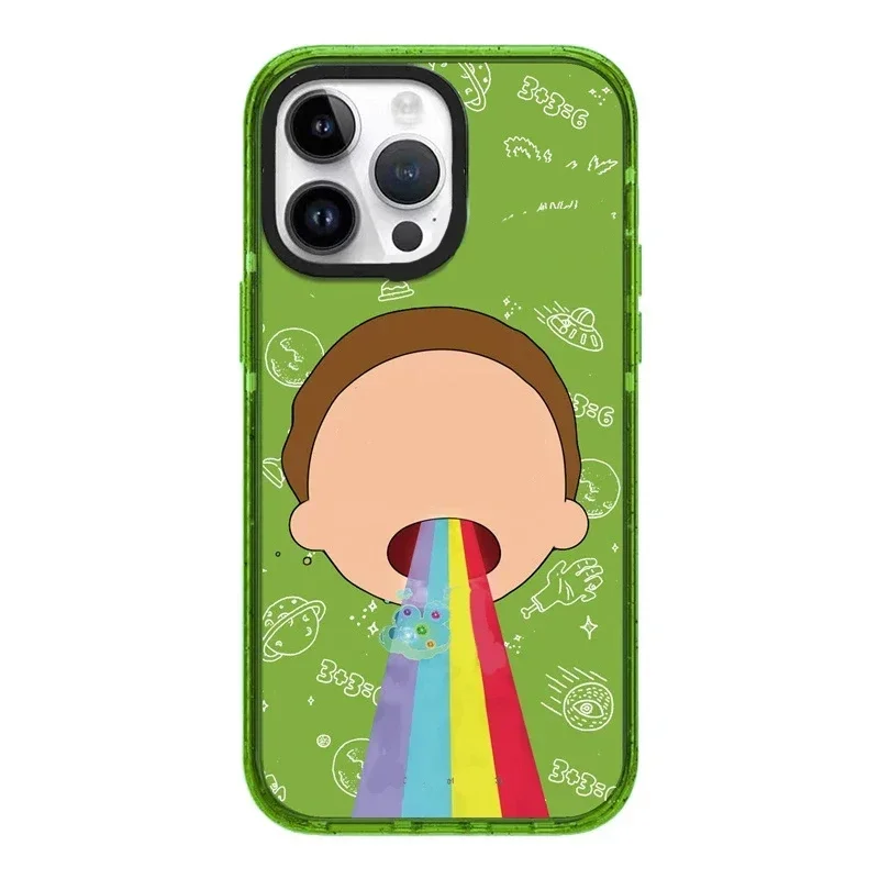 

Glitter Acrylic Cartoon Scientist Phone Case Cover for IPhone 11 12 13 14 15 Pro Max Case for IPhone 14 Pro Max