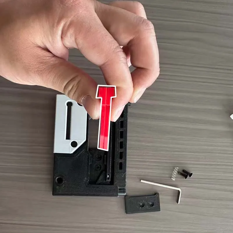 （組み立て済みではありません）屋外用edc携帯型クリエイティブ3dプリントモデル、ポケットサイズのおもちゃ兼ツール。